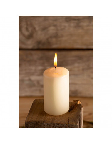Tradineur - Vela bloque con aroma, velón de taco, cera perfumada, larga duración: 36 horas, aromaterapia, decoración del hogar (