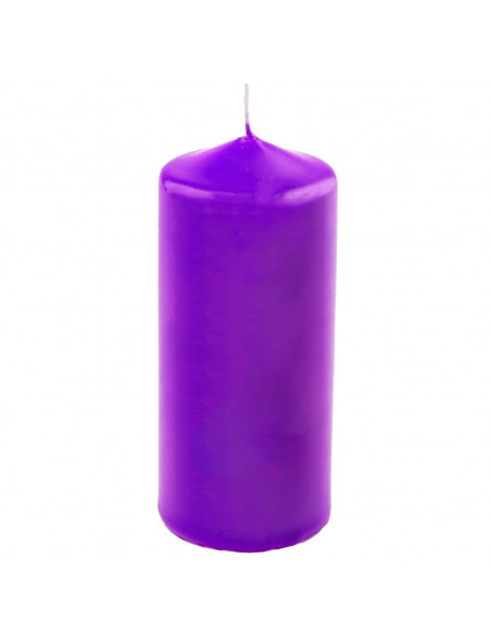 Tradineur - Vela taco con aroma a lavanda, velón de cera perfumada, larga duración: 25 horas, aromaterapia, decoración del hogar