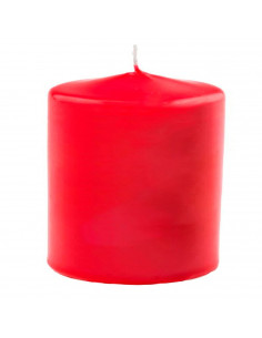 Tradineur - Vela taco con aroma a frujos rojos, velón de cera perfumada, larga duración: 24 horas, aromaterapia, decoración del