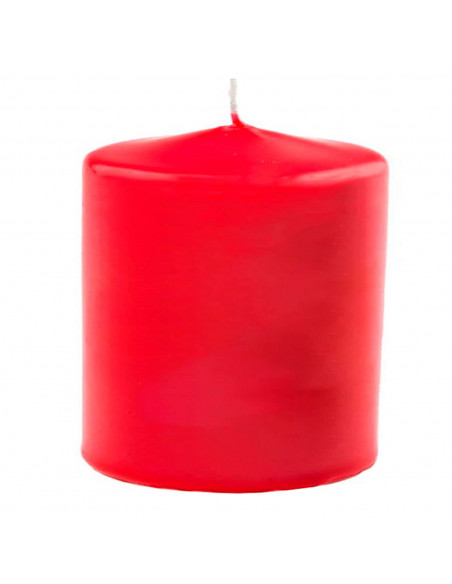 Tradineur - Vela taco con aroma a frujos rojos, velón de cera perfumada, larga duración: 24 horas, aromaterapia, decoración del