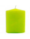 Tradineur - Vela taco con aroma a hierba de limón, velón de cera perfumada, larga duración: 24 horas, aromaterapia, decoración d