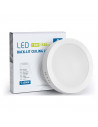 Tradineur - Lámpara de techo led redondo, retroiluminado,18 w, 1530  lm, luz blanca fría, foco led para cocina sala de estar, do