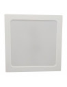 Tradineur - Lámpara de techo led cuadrada, retroiluminado, 18 w, 1530  lm, luz blanca fría, foco led para cocina sala de estar,