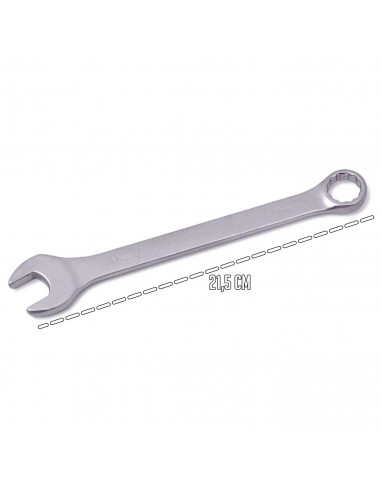 Tradineur - Llave fija de 17 mm - Fabricada en acero - Esencial para cualquier persona que trabaje en tareas de bricolaje o repa