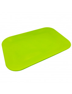 Tradineur - Bandeja rectangular reutilizable, polipropileno, hostelería, bares, restaurantes, hogar, fabricada en España, 37,2 x