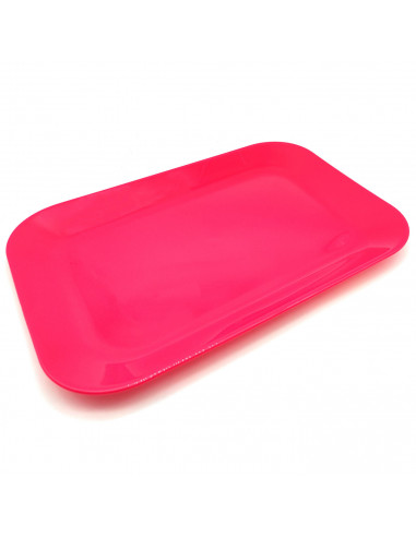 Tradineur - Bandeja rectangular reutilizable, polipropileno, hostelería, bares, restaurantes, hogar, fabricada en España, 37,2 x