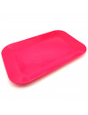 Tradineur - Bandeja rectangular reutilizable, polipropileno, hostelería, bares, restaurantes, hogar, fabricada en España, 37,2 x