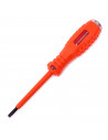 Tradineur - Destornillador buscapolos - Diseño ergonómico - Detección de 110 a 500 V - longitud de 16 cm