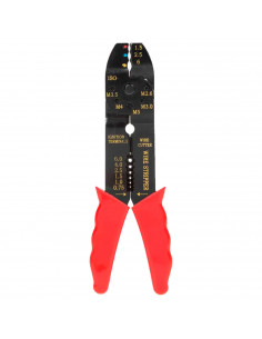 Tradineur - Alicante Pelacable 8" - Fabricado en acero - Diseño ergonómico - Perfecto para proyectos de bricolaje, reparaciones