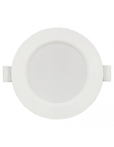 Tradineur - Lámpara de techo LED redonda, retroiluminado, 4w, 260 lm, luz blanca fría, foco led para cocina sala de estar, dormi