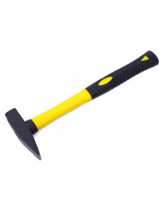 Tradineur - Martillo de carpintero de 300 G - Fabricado en acero - Mango ergonómico - Longitud de 30 cm