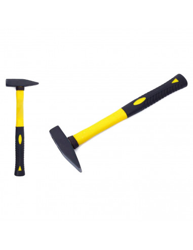 Tradineur - Martillo de carpintero de 300 G - Fabricado en acero - Mango ergonómico - Longitud de 30 cm