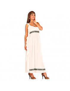 Tradineur - Disfraz de Diosa del Olimpo Adulto, fibra sintética, Incluye Vestido y cinta para la cabeza, carnaval, Arde Lucus, H
