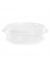 Tradineur - Fiambrera para tortillas - Fabricado en plástico - Capacidad de 3 Litros - Apta para microondas y lavavajillas - 8,5