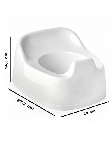 Tradineur - Orinal infantil de plástico, wc, inodoro de aprendizaje, urinario portátil, puericultura, niños, baño, fácil de limp