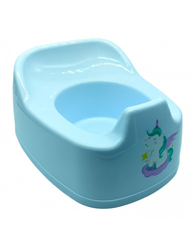 Tradineur - Orinal infantil de plástico, wc, inodoro de aprendizaje, urinario portátil, puericultura, niños, baño, fácil de limp