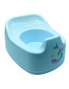 Tradineur - Orinal infantil de plástico, wc, inodoro de aprendizaje, urinario portátil, puericultura, niños, baño, fácil de limp