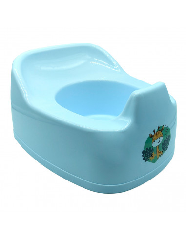 Tradineur - Orinal infantil de plástico, wc, inodoro de aprendizaje, urinario portátil, puericultura, niños, baño, fácil de limp