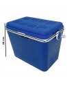 Tradineur - Nevera rígida portátil con asa, polipropileno, 11 horas de frío, porta alimentos y bebidas para playa, acampada, pic