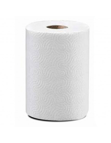 Tradineur - Rollo de papel de cocina blanco XXL, doble capa, máxima absorción, 120 hojas, suave, multiusos, limpieza, papel 100% Tradineur - Rollo de papel de cocina blanco XXL, doble capa, máxima absorción, 120 hojas, suave, multiusos, limpieza, papel 100%