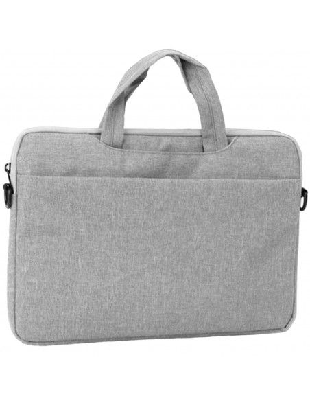 Tradineur - Bolsa para portátil de 11-12 pulgadas, bolso, maletín, bandolera, funda de tela impermeable con asas y correa de hom
