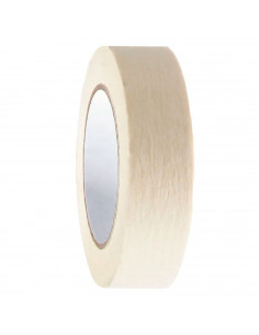Tradineur - Cinta de pintor, carrocero, cinta para pintar y enmascarar, adhesiva, removible, no deja residuos, protector de mueb