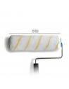 Tradineur - Rodillo con mango telescópico - Fabricado en España - Extensible desde 30 a 44,5 cm - Longitud de rodillo 23 cm
