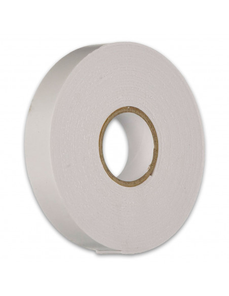 Tradineur - Cinta Adhesiva de Doble cara - Fijación extrafuerte - Fácil de utilizar, de forma rápida y segura - 18 mm x 5 M