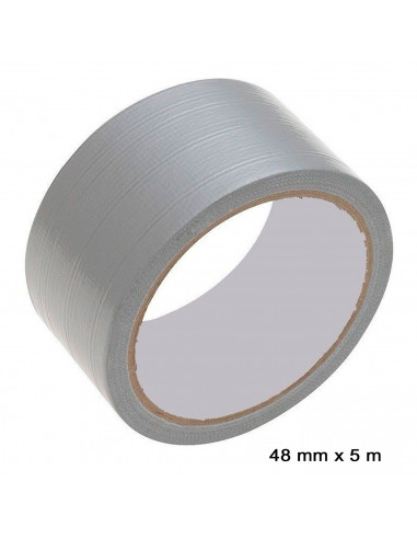 Tradineur - Cinta americana reforzada, fuerte adherencia, impermeable, resistente, corte fácil, reparar, sellar, reforzar, fijar