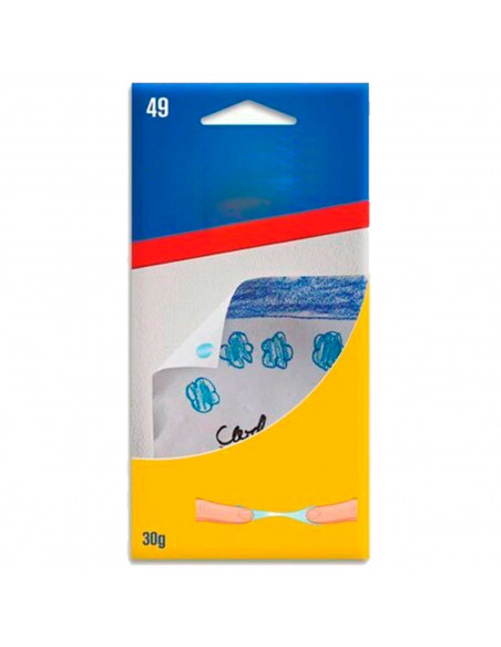 Tradineur - Chincheta Adhesiva - Tack Azul - Fácil colocación y uso - Apto para póster, mapas, fotos y pequeños objetos de casa