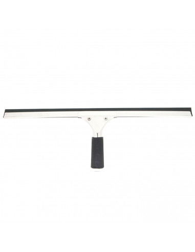 Pamex - Limpiacristales profesional de acero inoxidable 35 cm. Rasqueta limpiar cristales, limpiador ventanas, cepillo rascador,