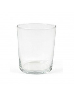 Caja de 6 vasos tipo "pinta" de 345 ml para servir distintas bebidas, de 8,5 x 9 cm. Set de 6 recipientes especial para agua o c