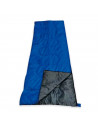 Saco de dormir, fabricación textil sintético, cómodo, para camping, Color surtido. 190 x 75 cm.