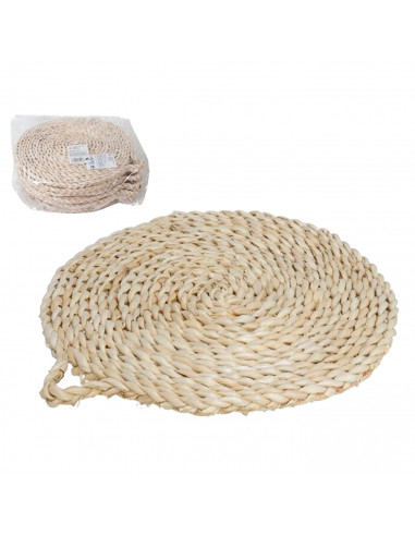 Tradineur - Salvamantel redondo Trenzado - Diámetro de 45 cm - Salvamentel es un utensilio tradicional mexicano