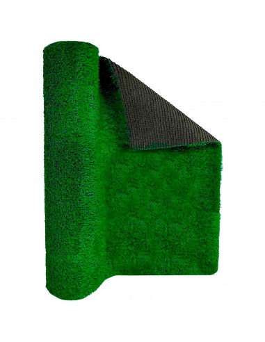 Tradineur - Césped sintético para moquetar - Fabricado en polietileno - Ligero y facil de colocar - 1 x 2 M, 7 mm.