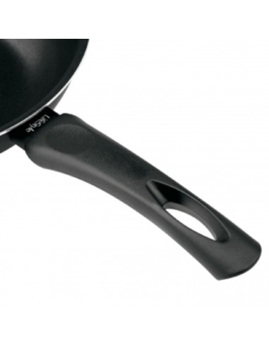 Tradineur - Sartén profunda antiadherente wok de aluminio inducción rápida para todo tipo de fuegos 30 cm