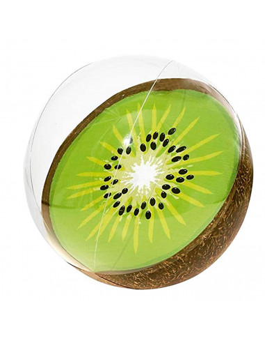 Tradineur - Pelota para playa con diseño frutal - Fabricado en Vinillo resistente - Incluye válvula de seguridad - Ideal para di