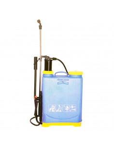 Tradineur - Pulverizador agrícola con capacidad de 16 litros, de 55 x 39 x 18 cm para realizar labores de jardinería. Sulfatador