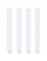 Juego de 24 vasos de tubo de 32 cl, set de 24 vasos de tubo de cristal, 16,5 x 6 cm