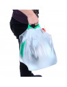 Tradineur - Bolsa plegable de transporte de agua con grifo, plástico, reutilizable, portátil, contenedor de agua para camping, p