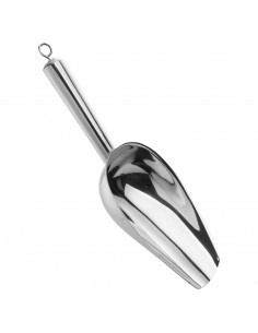 Tradineur - Pala para servir gráneles - Fabricado en Acero Inoxidable - Capacidad de 300 ml - 54,4 x 39,4 x 4,5 cm