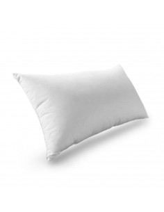 Tradineur - Almohada indeformable Antialérgica - Fabricada en Fibra hueca Poliéster - Forma rectangular - 75 cm