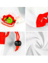 Tradineur - Pack de 3 bolsas de malla reutilizables para frutas, verduras, lavables, ecológicas, almacenamiento, compras, viajes
