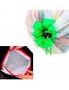 Tradineur - Pack de 3 bolsas de malla reutilizables para frutas, verduras, lavables, ecológicas, almacenamiento, compras, viajes