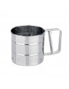Tradineur - Vaso tamizador de harina con mecanismo para espolvorear, 9,5 x 10 cm