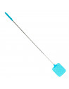 Tradineur - Matamoscas extensible de acero y plástico, resistente y duradero, control manual de plagas, insectos, 26-72 x 8,2 cm