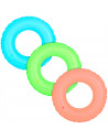 Tradineur - Flotador neón infantil hinchable de vinilo, aro, anillo inflable para piscina, playa, natación, resistente, niños, Ø