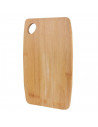 Tabla de cortar de bambú, de 1 x 32,5 x 22 cm, ideal para cocina. Tablero de corte con agujero para colgar o mover,para realizar