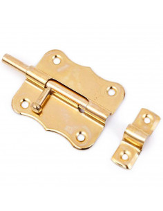 Tradineur - Cerrojo para puerta universal multifunción, pestillo de acero inoxidable, pasador de seguridad, fácil colocación med