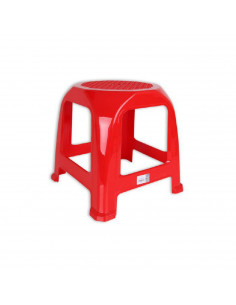 Taburete infantil multiusos de plástico 33 x 26 x 26, banqueta, asiento para niños, resistente y muy ligero, idel para interior